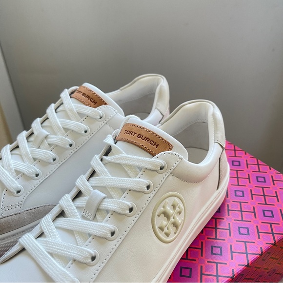 Tory Burch leather sneakers summer US8.5 Euro39.5 - Picture 3 of 7